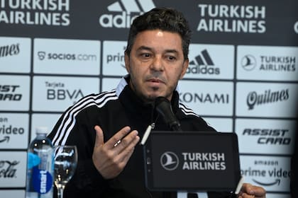 Firme en sus declaraciones, Marcelo Gallardo negó la "crisis" que se adjudicaba a River y aseguró que sigue con ganas y fuerza hasta el último día de su vínculo.