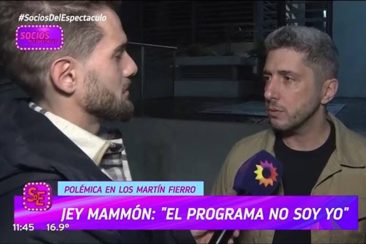 Firme reacción de Jey Mammon ante la versión de que no sería invitado a los Martín Fierro: “Me parece extraño”