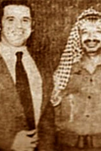 Mario Firmenich, Yasser Arafat y Fernando Vaca Narvaja, en Beirut