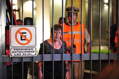 La fiscal Fein, en Le Parc, la noche de la muerte de Nisman