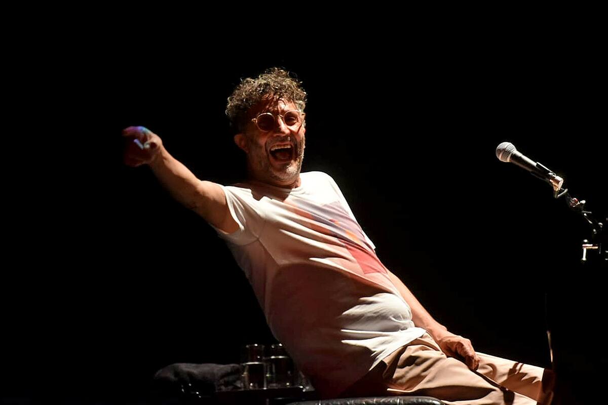 Fito Páez (aquí en el Teatro Coliseo, el pasado jueves) sigue recogiendo premios con su disco La conquista del espacio; esta vez un premio Grammy en la categoría Mejor álbum de rock alternativo latino