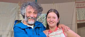 Fito Páez fue a ver a su hija Margarita al teatro y se mostró como un papá orgulloso