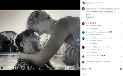 Fito Paez le dedicó un romántico posteo a su novia Eugenia Kolodziej en el día de su cumpleaños