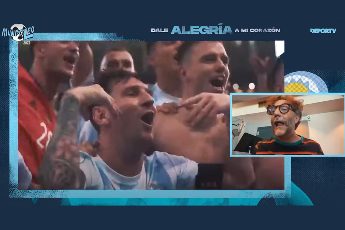 Fito Páez le dedicó "Y Dale Alegría a mi corazón" a Lionel Messi