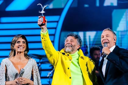 Fito Páez, premiado en el festival de Viña del Mar