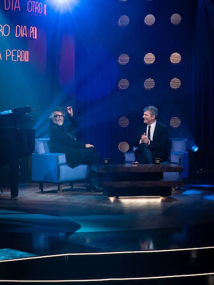 Fito Páez tuvo un mano a mano con Mario Pergolini en Otro día perdido (Foto: Otro día perdido)