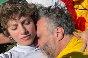 Fito Paéz y su novia, Eugenia Kolodziej, se conocieron a través de las redes sociales