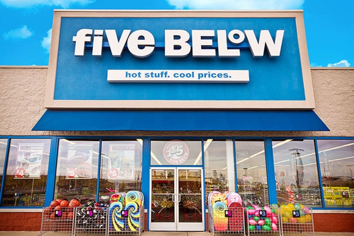 Five Below anunció la apertura de 150 tiendas