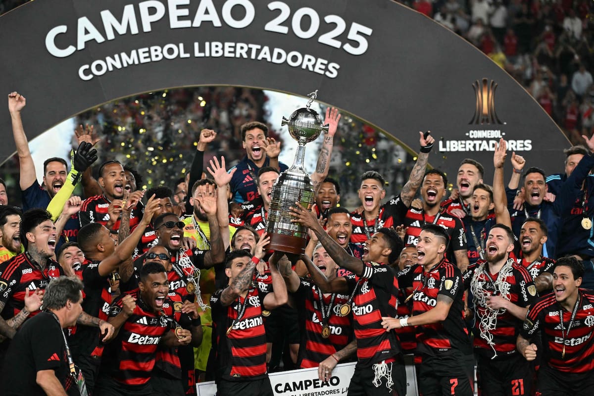 Flamengo campeón de la Copa Libertadores 2025; fue su tercera consagración continental en siete años