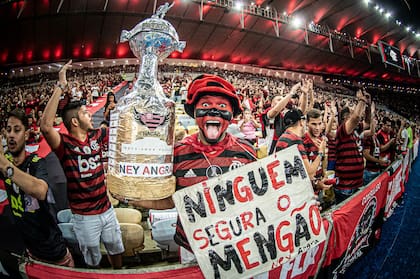 Los hinchas de Flamengo volcaron la encuesta