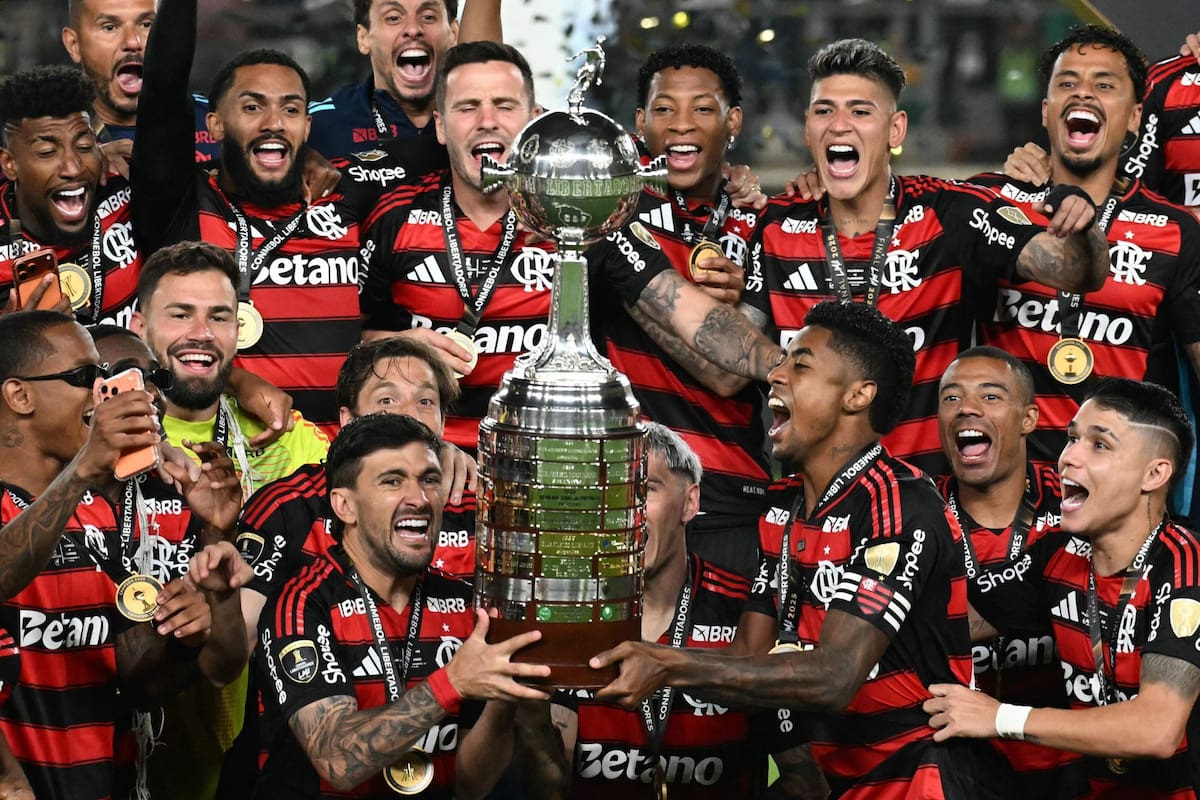 Flamengo ya es el máximo ganador brasileño de la Copa Libertadores; este sábado sumó su cuarta estrella