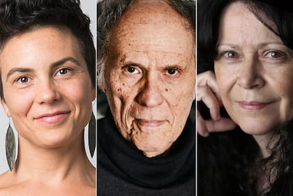 Flavia Broffoni, Tomás Abraham y Maristella Svampa