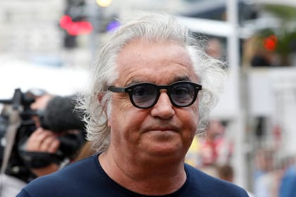 Flavio Briatore, exjefe del equipo de Renault y de Benetton de Fórmula 1 y dueño del Billionaire, una de las discotecas de lujo de la Costa Esmeralda, en Cerdeña