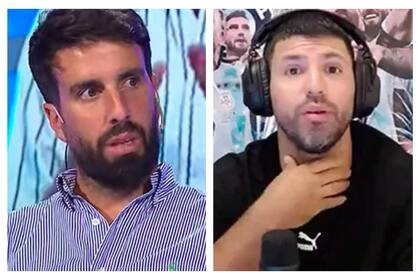 Flavio Azzaro y Kun Agüero