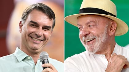 Flavio Bolsonaro e Luiz Inácio “Lula” da Silva lideran las encuestas con una mínima diferencia
