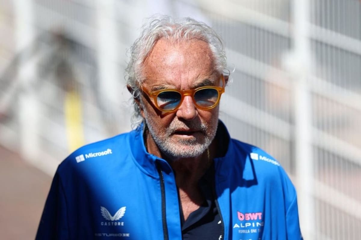 Flavio Briatore puso en duda la continuidad de Franco Colapinto