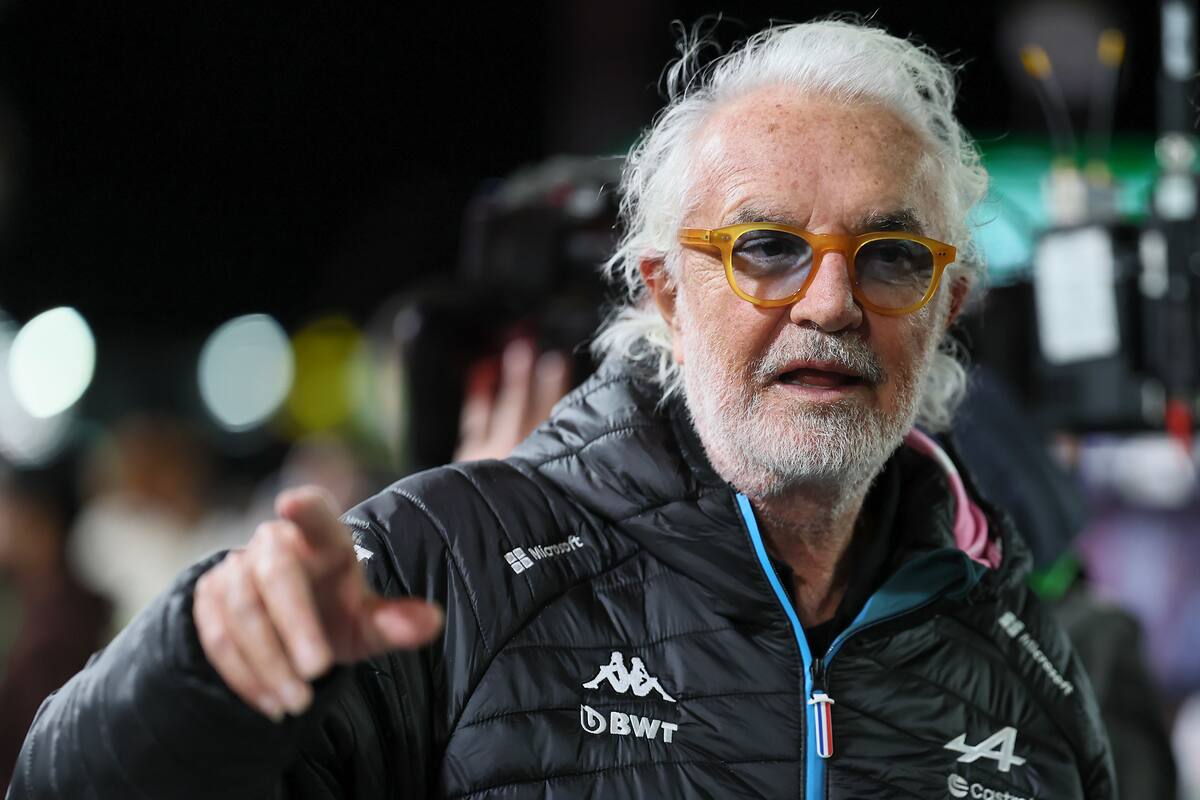 Flavio Briatore ratificó a Gasly y Doohan, pero explicó que no dudará en cambiar si no aparecen los resultados en Alpine. (Photo by Qian Jun/MB Media/Getty Images)