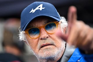 La reacción de Flavio Briatore ante la pregunta por la continuidad de Franco Colapinto
