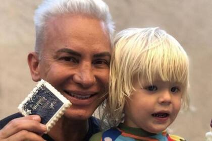 Flavio Mendoza eligió una particular temática para el cumpleaños de su hijo