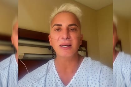 Flavio Mendoza grabó un video desde su cuarto del sanatorio