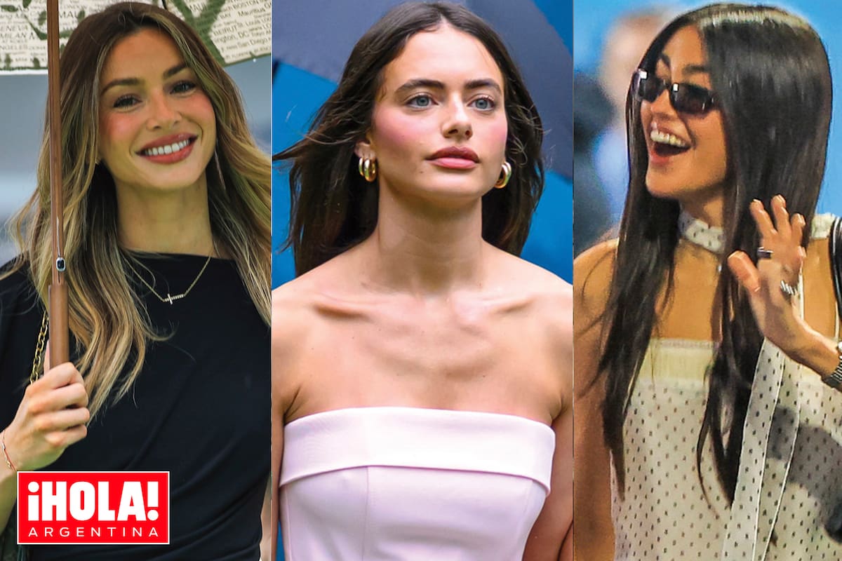 Flavy Barla, Yael Shelbia y Maia Reficco dijeron presente para alentar a sus parejas
