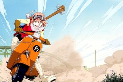 FLCL, la mítica miniserie de GAINAX es una de las recomendaciones que figuran en el blog de Emma Decody