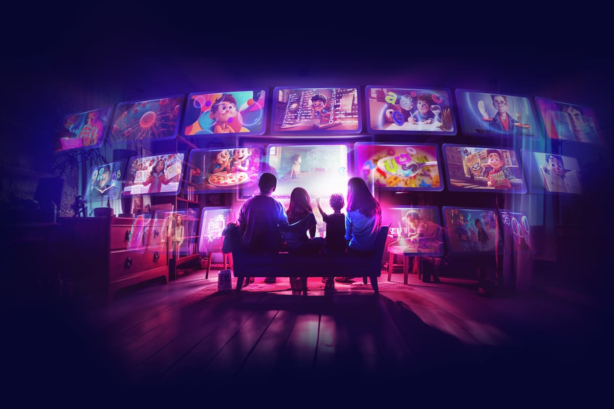 FlexFlix es una plataforma de streaming de contenidos educativos que usa herramientas de inteligencia artificial para crear asistentes y videos para los chicos