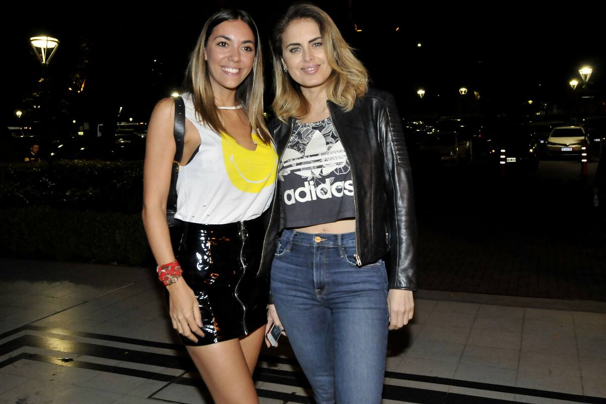 Floppy Tesouro y Silvina Luna, radiantes para los flashes