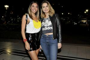 Floppy Tesouro y Silvina Luna, radiantes para los flashes