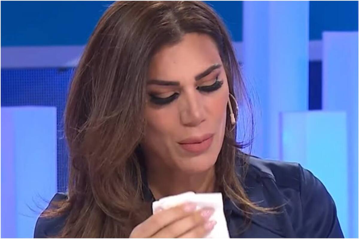 Flor de la V se quebró en vivo tras recibir mensajes de su madre y Jorge Ibáñez (Foto: Captura de video)