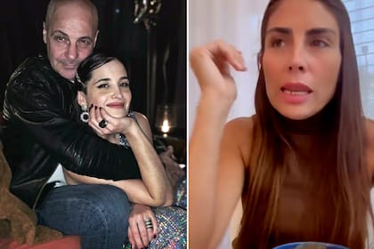 Flor Torrente junto a su papá Rubén Torrente y Natalia Lezcano