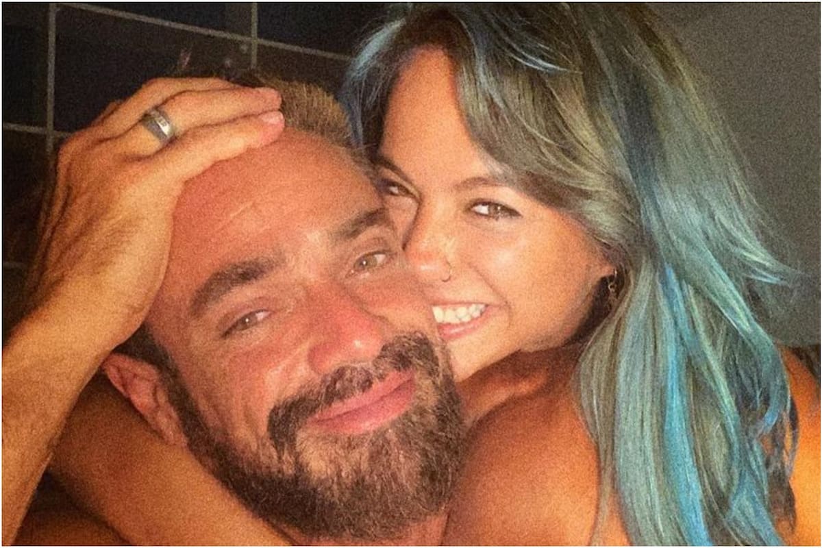 Flor Vigna le cortó el pelo a Luciano Castro y la situación lo hizo explotar de risas