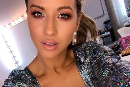 Flor Vigna se cruzó con Ángel de Brito en la pista de ShowMatch