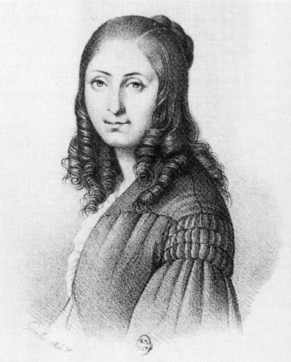 Flora Tristán retratada (Archivo)