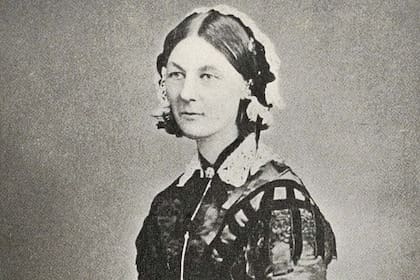 Florence Nightingale, en una foto tomada en la década de 1860