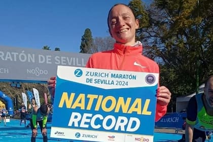 Florencia Borelli acaba de romper el récord Sudamericano (y Argentino) en Maratón y se clasificó a los Juegos Olímpicos de París