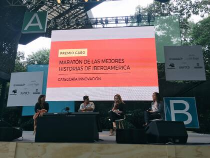 Florencia Coelho, de LN Data, presenta el proyecto finalista del Premio Gabo: Dos años de análisis de las escuchas de Nisman