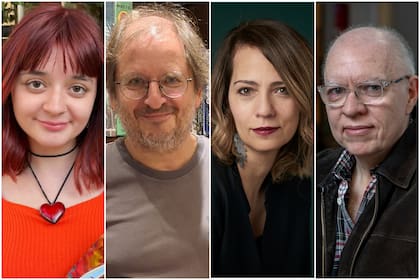 Florencia Dappiagi, Martín Kohan, Alexandra Kohan y Jorge Fernández Díaz en el festival literario MarPlaneta