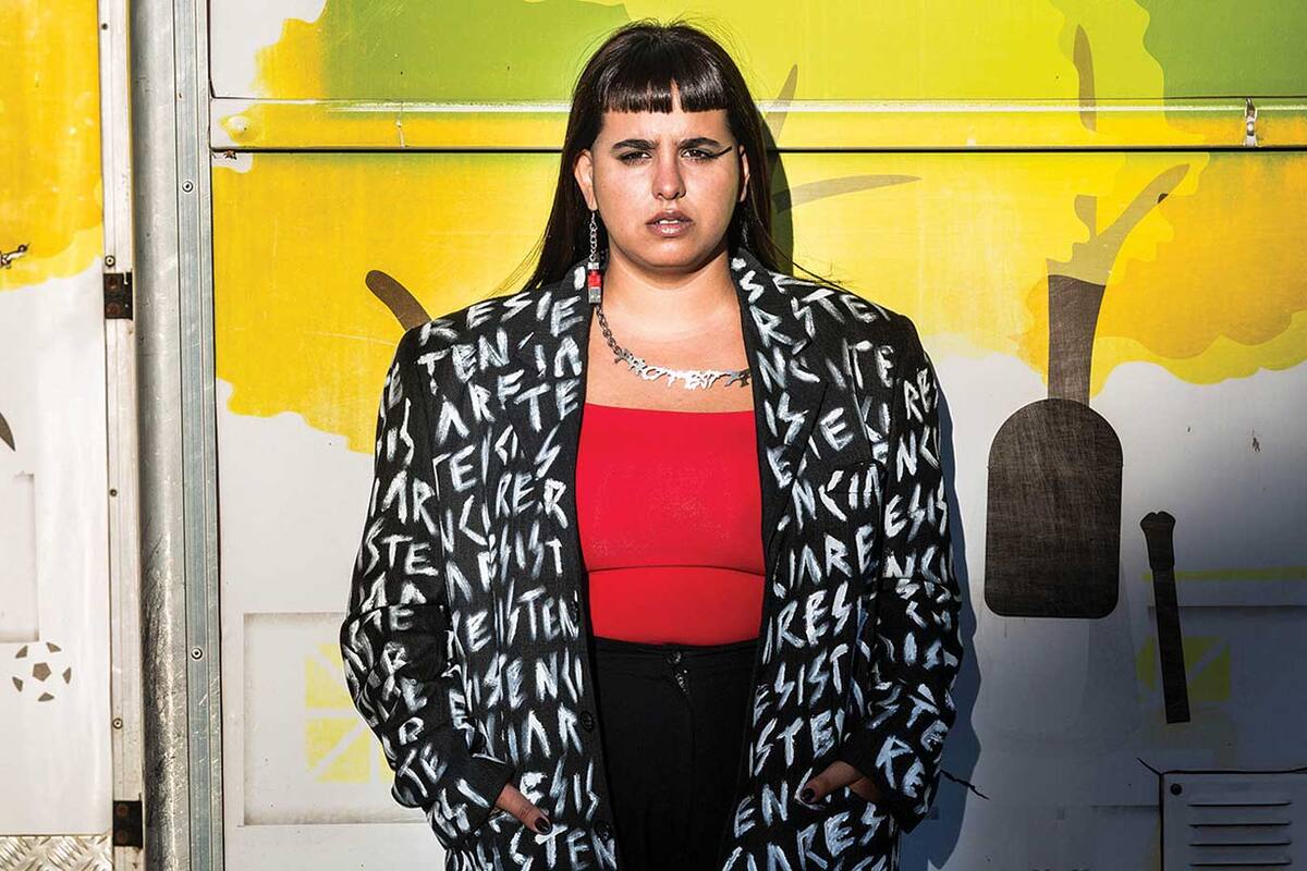 Florencia “La Negra” Buggiani es productora cultural. Ahora trabaja en la línea 148 brindando información sobre el Covid-19