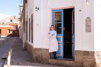 Florencia lleva veinte años en Tilcara.