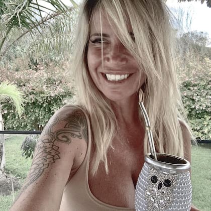 Florencia Peña, fiel a su mate (Instagram)