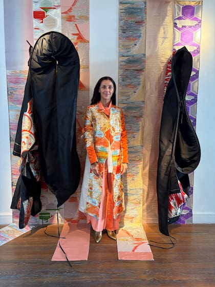 Florencia Peña y sus diseños de Fabrics Of Colours en el espacio 34_35
