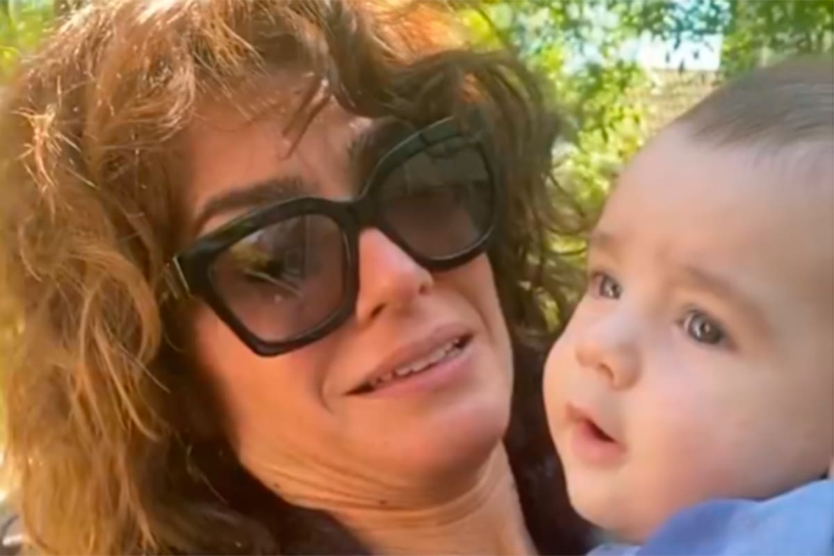 Florencia Raggi también sorprendió a los pequeños con su presencia