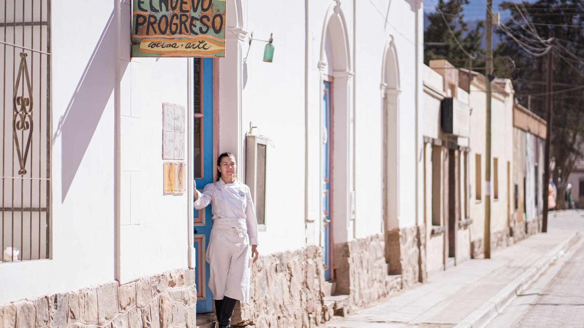 Florencia Rodríguez en El Nuevo Progreso, en Tilcara, Jujuy.