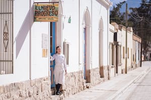Florencia Rodríguez en El Nuevo Progreso, en Tilcara, Jujuy.
