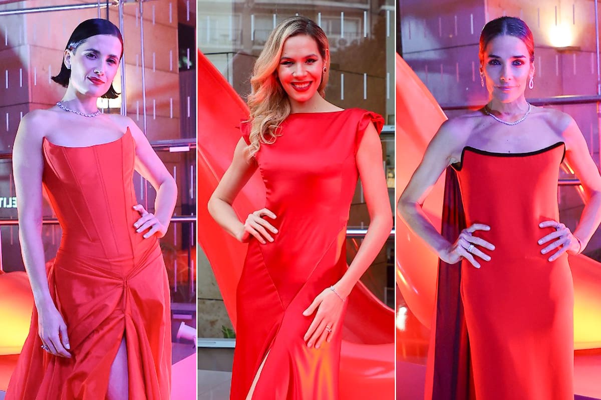 Florencia Torrente, Elina Costantini y Juana Viale