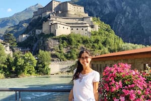 Florencia viajó primero a Italia, donde tuvo que tramitar su ciudadanía junto a su pareja; luego se instalaron en Oslo.