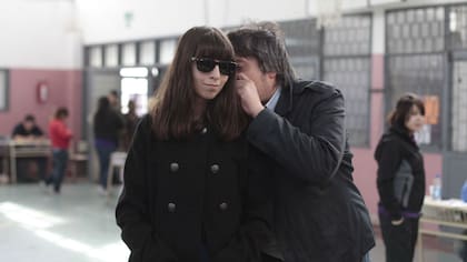 Florencia y Máximo Kirchner