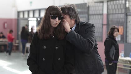 Florencia y Máximo Kirchner