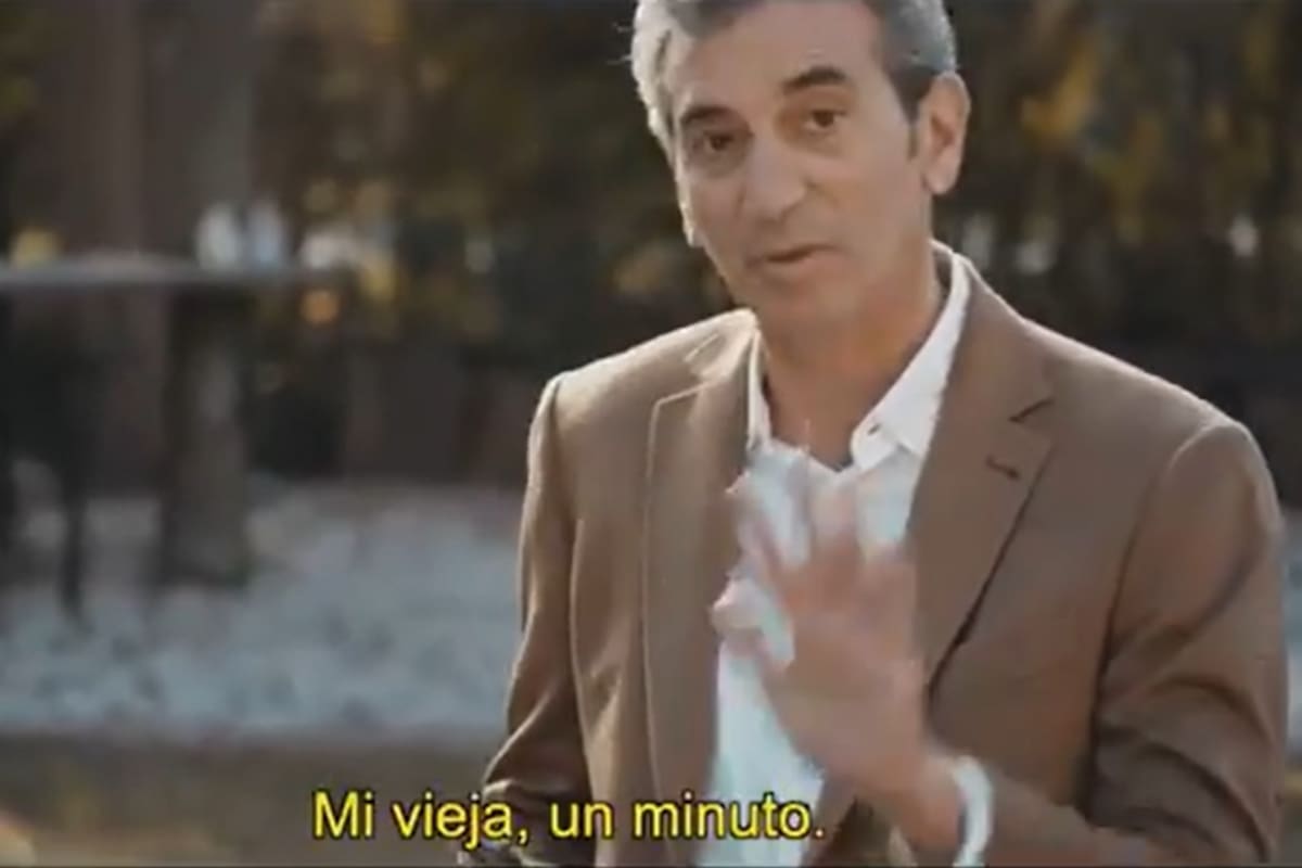 Florencio Randazzo emitió un último spot en el que se oye la voz de su madre